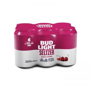 BUD LIGHT SELTZER BLACK CHERRY